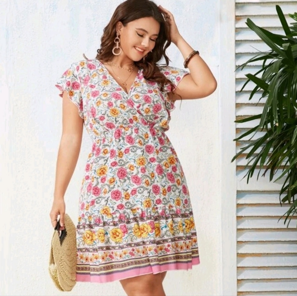 Women's floral dress